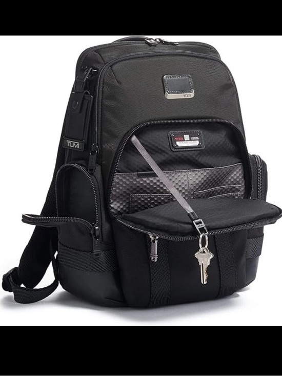 Tumi Other - Tumi Alpha Bravo Nathan Backpack Business Laptop Bag in Black Color